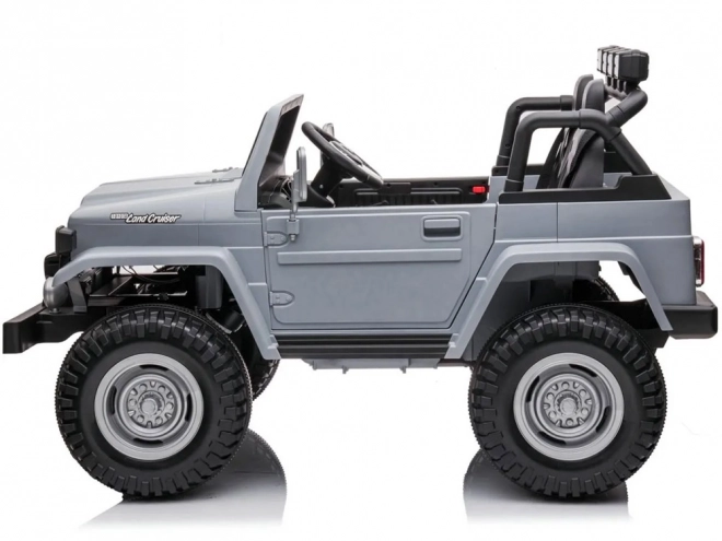 Dětské elektrické auto Toyota Land Cruiser – Šedá