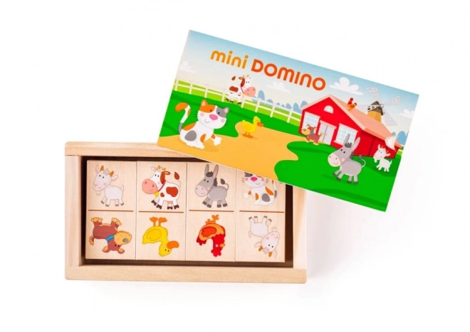 Mini domino v krabičce - Zvířata