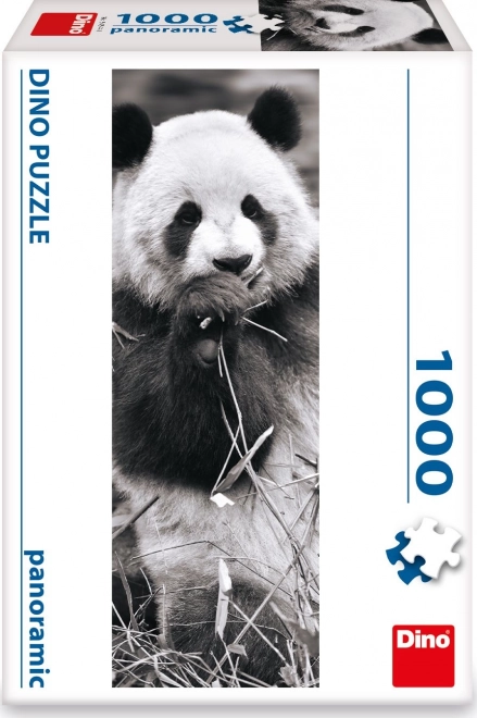 PANDA V TRÁVĚ 1000 panoramic Puzzle NOVÉ