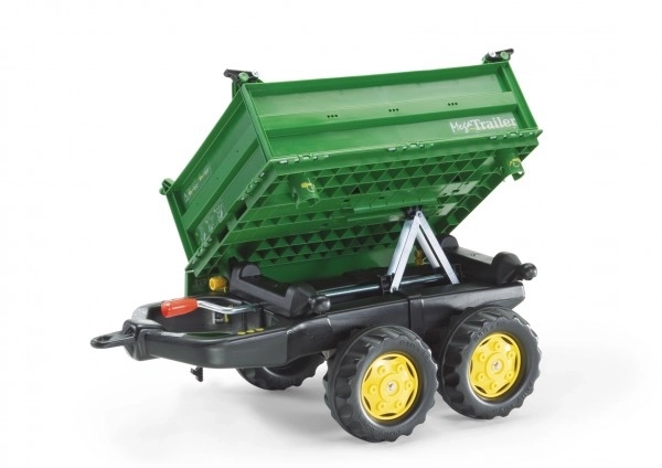 Přívěs s výklopným meganávěsem pro traktor