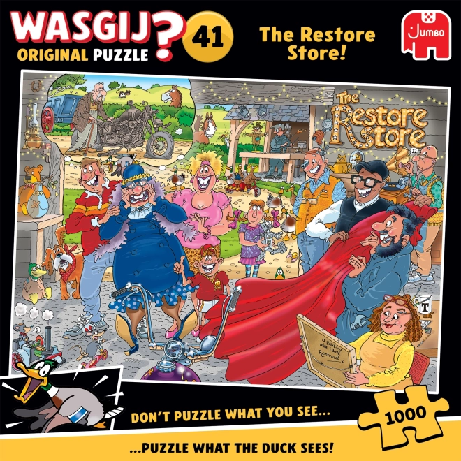 Puzzle WASGIJ 41: Obnova obchodu 1000 dílků