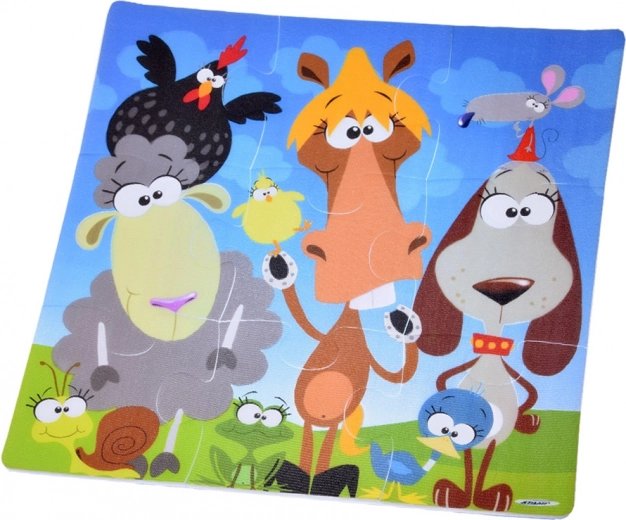 Barevné ilustrace zvířátek