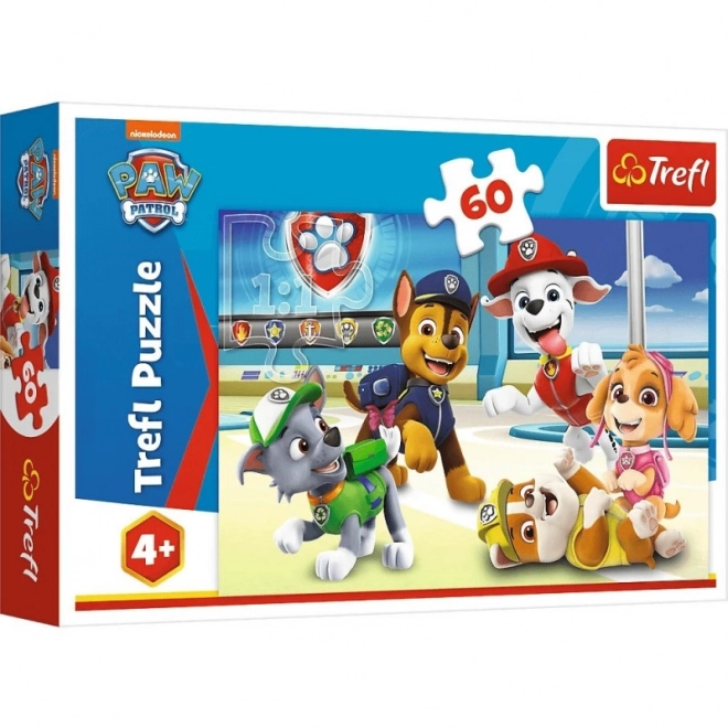 Puzzle 60 prvků Ve světě psů Tlapková patrola