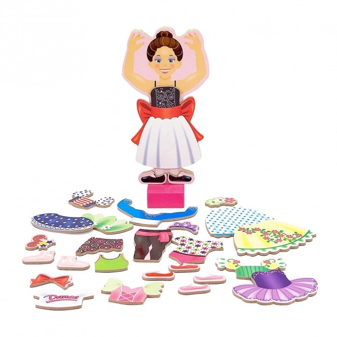 Magnetické oblékání Nina Ballerina