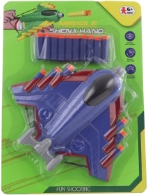 Vystřelovací letadlo s pěnovými náboji