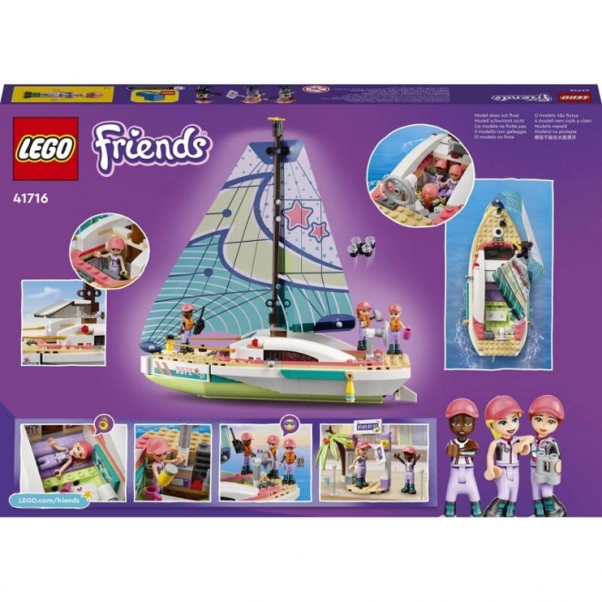 LEGO Friends 41716 Stephanie a dobrodružství na plachetnici