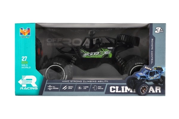 Auto RC Terénní s efektem páry zelené