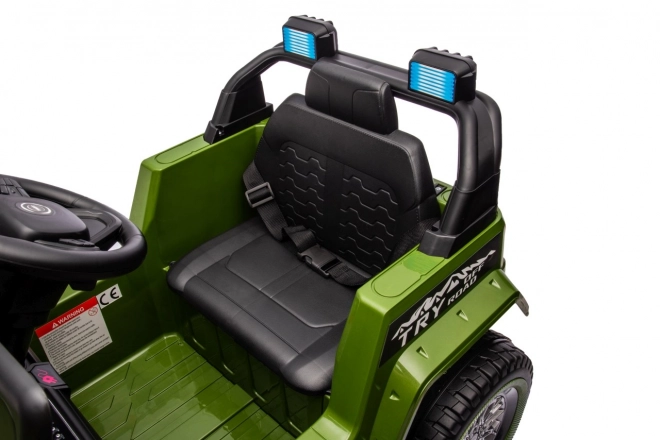 Dětské auto na dálkové ovládání off road zelené