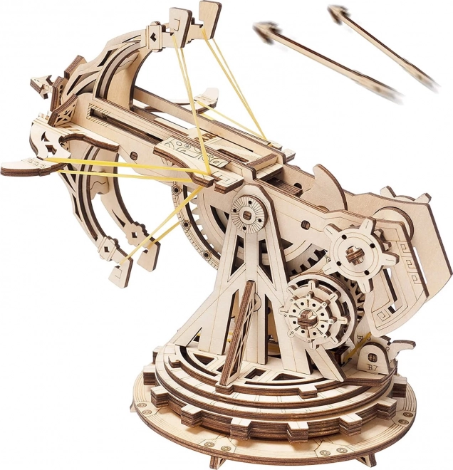 RoboTime 3D dřevěné mechanické puzzle Obléhací balista
