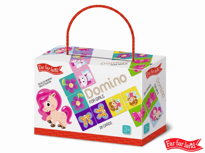 Far Far Land Domino pro dívky