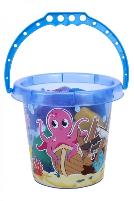 Praktické plastové kyblík