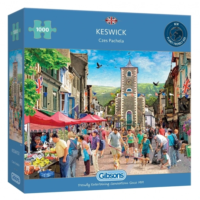 GIBSONS Puzzle Keswick, Anglie 1000 dílků