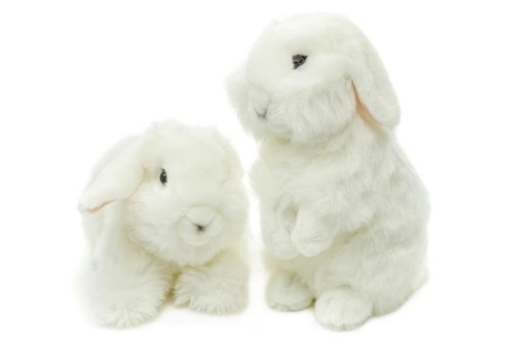Plyšový Králík bílý 18 cm
