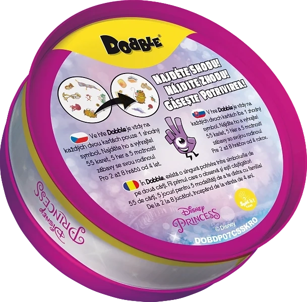Dobble Disney princezny