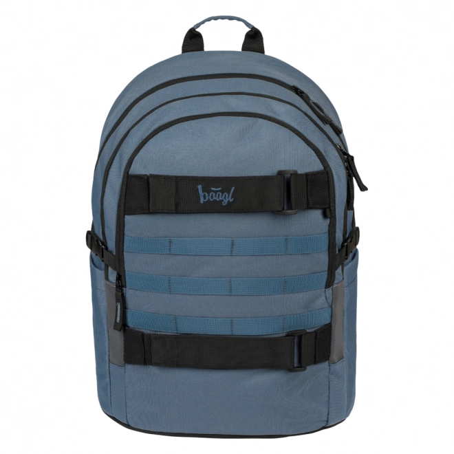 Set školních tašek Skate Dust Blue: batoh, penál, sportovní taška