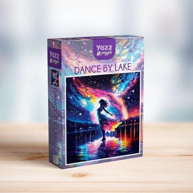 Čtvercové puzzle Tanec u jezera 1023 dílků