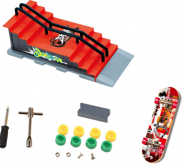 Fingerboard sada se schody