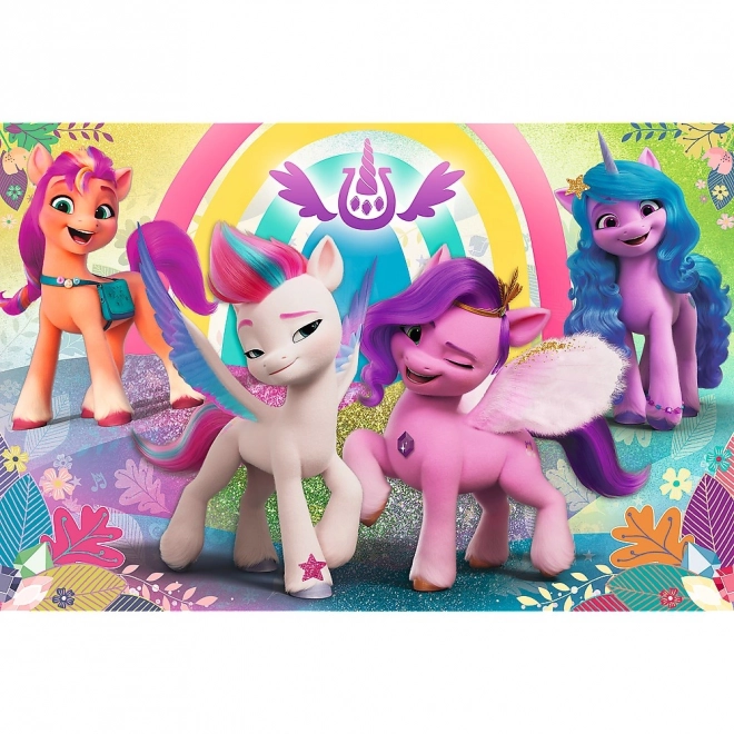 Puzzle 60 dílků My Little Pony v krajine přátelství