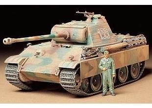 Tamiya německý střední tank Panther Ausf. G 1/35 raná verze