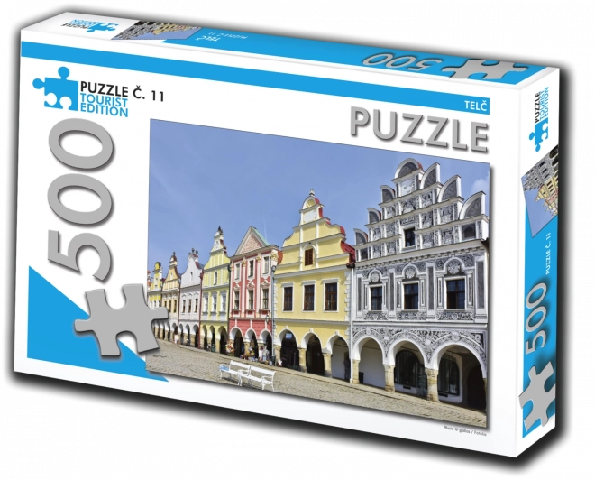 Turistické puzzle Telč 500 dílků