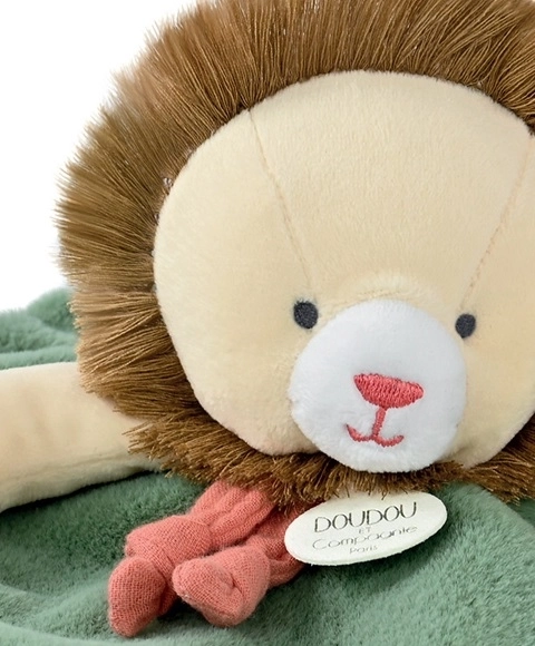 Doudou Plyšový muchláček lev Couleurs Savane 25 cm
