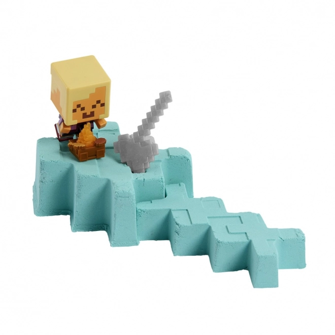 Mini figurka Minecraft těžba