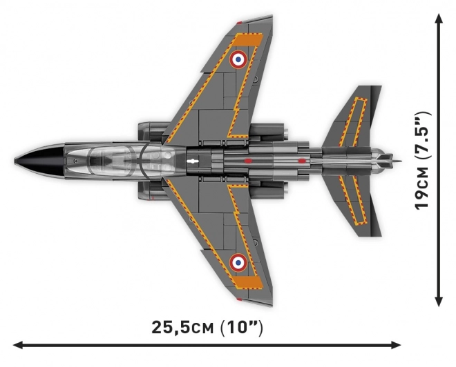 Armed Forces Alpha Jet - Stavebnice 364 dílů