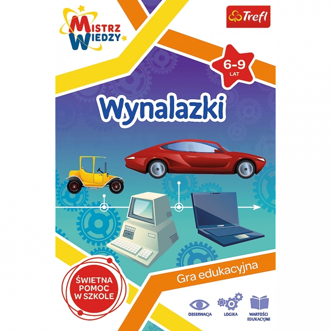 Mistrz Wiedzy: Vynálezy - Vzdělávací Hra pro Děti