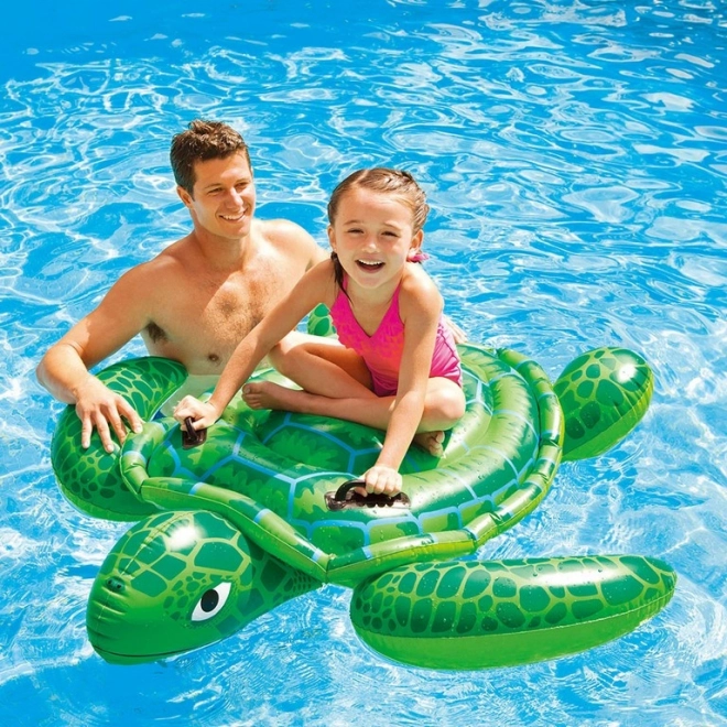Nafukovací matrace želva INTEX pro děti s úchyty 150cm