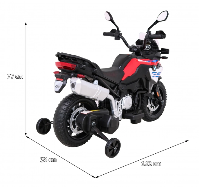 Dětská motorka BMW F850 GS na baterii červená