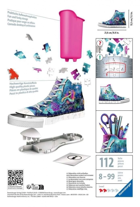 RAVENSBURGER 3D puzzle Kecka Kouzelná mořská víla 112 dílků