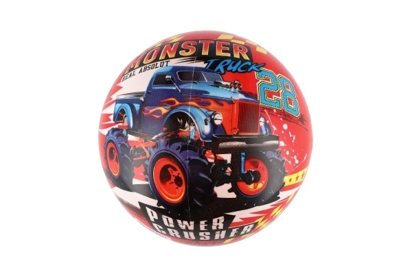Míč s motivem monster trucku