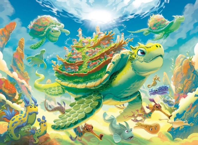 Ravensburger puzzle Magický svět pod hladinou XXL