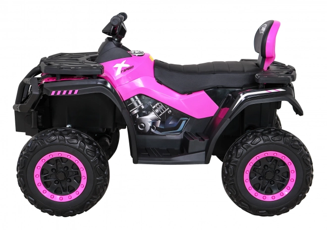Čtyřkolka XT-Speed pro děti Růžová + 4x4 + EVA + Pomalý start + Rádio MP3 + LED dioda