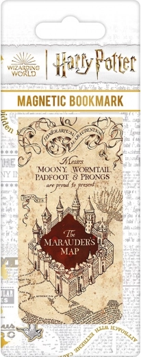 Harry Potter magnetická záložka Pobertův plánek
