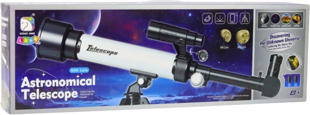 Dětský astronomický dalekohled s držákem na telefon