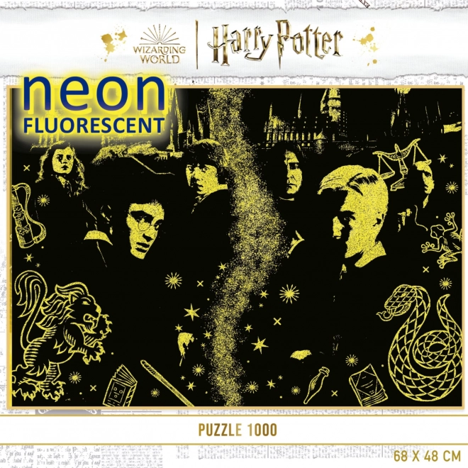 Svítící puzzle Harry Potter 1000 dílků