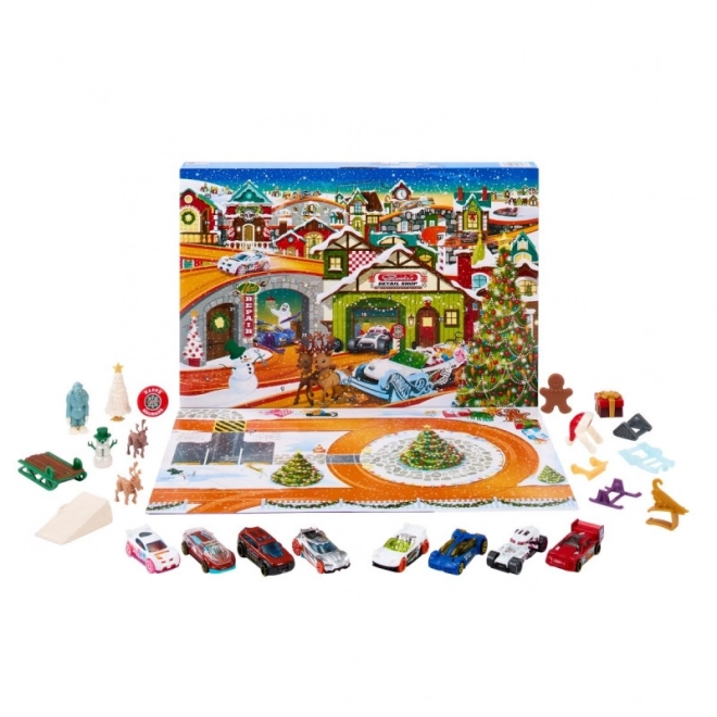 adventní kalendář Hot Wheels