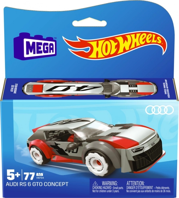 Stavebnice Hot Wheels Audi RS6