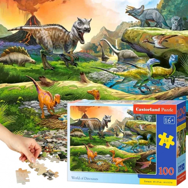 Puzzle Svět Dinosaurů