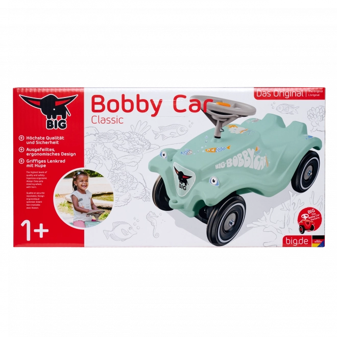 Auto odstrkovadlo BIG BOBBY CAR CLASSIC Zelené moře