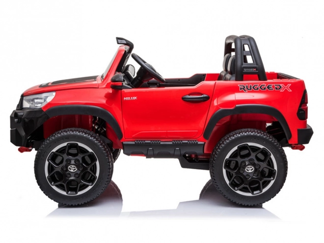 Terénní auto na akumulátor Toyota Hilux pro dvě osoby – Červená