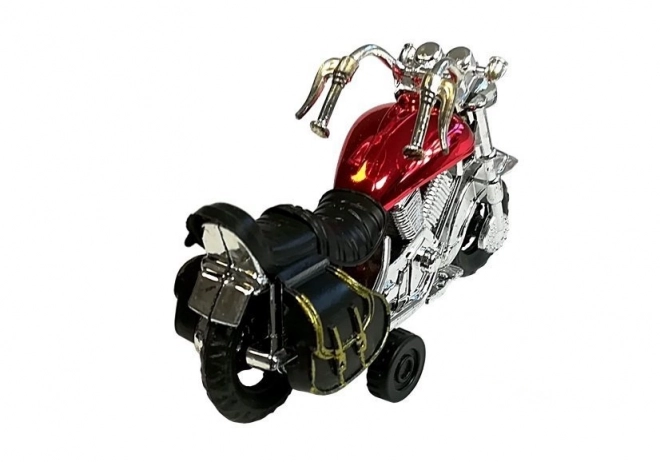 Sada motocyklů s natahovacím mechanismem, 4 kusy