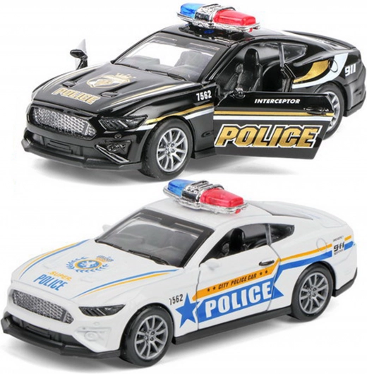 Policieji Auto Kovové