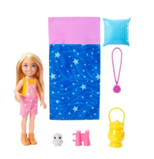 Barbie Kemping Chelsea s panenkou