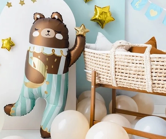 Foliový balon medvěd 55 cm x 90 cm