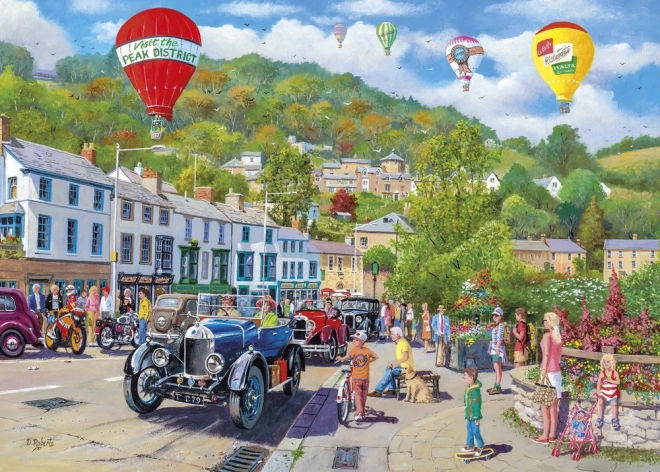 Puzzle Vesnice Matlock Bath 1000 dílků od Gibsons