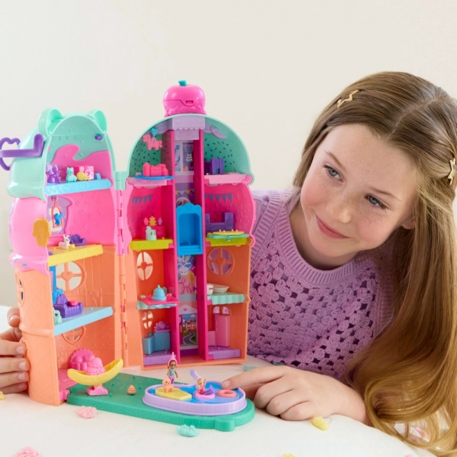 Polly Pocket Ledový domek s bazénem