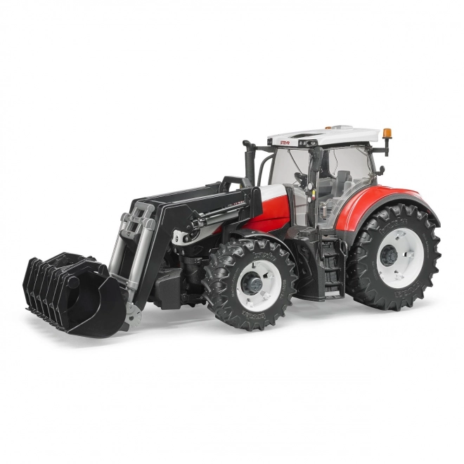 Bruder traktor Steyr Terrus CVT s čelním nakladačem