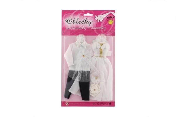 Svatba - oblečky pro panenky